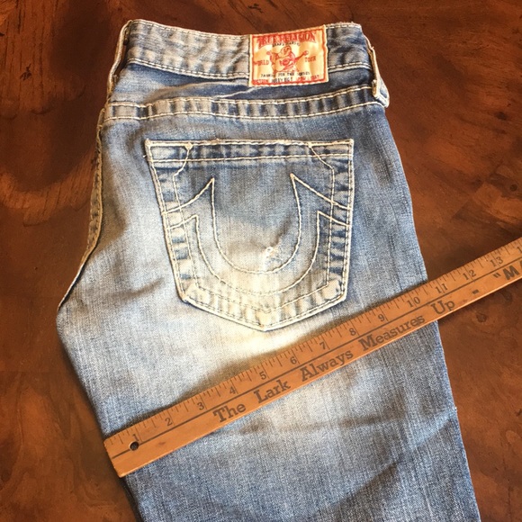 True Religion Bobby Big T Denim Shorts ~ 30 - Picture 16 of 16